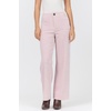 image:imageDEAR JOHN Audrey Wide Leg Pants Womens High Rise Full Length Corduroy Comfort Stretch Clean Hem Tailored Flattering FitPale Lilac