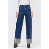 image:imageDEAR JOHN Holly Straight Leg Womens Jeans High Rise Full Inseam Comfort Streatch DenimNorwood