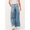 image:imageDEAR JOHN Marvey Womens Pant Colored High Rise Wide Leg Ankle Inseam Pants for WomenWinetop Chambray