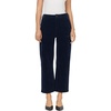 image:imageDEAR JOHN Lasso Mid Rise Barrel Jeans for Women CroppedBlack Iris