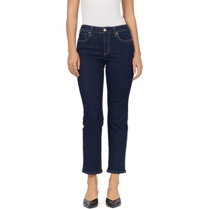 image:imageDEAR JOHN Anika High Rise Straight Leg Jeans for Women Clean Hem Cropped Inseam Stretch DenimAnchor