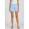 image:imageDEAR JOHN Julian Mid Rise Cuffed Shorts for Women Pintuck Detail Skyway 24