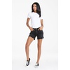 image:imageDEAR JOHN Julian Mid Rise Fray Hem Shorts for Women East Coast 30