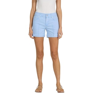 image:imageDEAR JOHN Julian Mid Rise Cuffed Shorts for Women Pintuck Detail Skyway 26