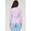 image:imageDEAR JOHN Ania Thermal Top Womens Slim Fit Long Sleeve Crew Neck Waffle ShirtPurple Haze