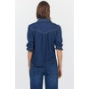 image:imageDEAR JOHN Antonia Elbow Sleeve BlouseDark Cobalt