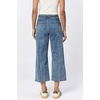 image:imageDEAR JOHN Audrey Wide Leg Jeans Womens High Rise Cropped Color Denim Comfort Stretch Clean Hem Utility Inspired Tailored FitMaryland