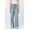 image:imageDEAR JOHN Audrey Wide Leg Jeans Womens High Rise Cropped Color Denim Comfort Stretch Clean Hem Utility Inspired Tailored FitZurie
