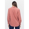 image:imageDEAR JOHN Galina Womens Long Sleeve Shirt Embroidery GarmentWashed Finish Button Front Rose Dawn Size XLarge