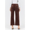 image:imageDEAR JOHN Lasso Womens Barrel Leg Pants High Rise Comfort Stretch Classic DenimShaved Chocolate