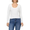 image:imageDEAR JOHN Selene Scoop Neck Long Sleeve TeeWhite