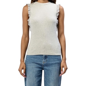 image:imageDEAR JOHN Bridget Womens TopHeather Grey