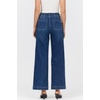 image:imageDEAR JOHN Audrey Wide Leg Jeans Womens High Rise Clean Hem Full Inseam DenimFrawley
