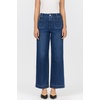 image:imageDEAR JOHN Audrey Wide Leg Jeans Womens High Rise Clean Hem Full Inseam DenimFrawley