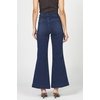 image:imageDEAR JOHN Audrey Wide Leg Jeans Womens High Rise Clean Hem Full Inseam DenimMega Vibe