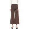 image:imageDEAR JOHN Audrey Wide Leg Jeans Womens High Rise Clean Hem Full Inseam DenimBison