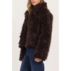 image:imageDEAR JOHN Bardot Long Sleeve JacketShaved Chocolate