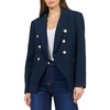 image:imageDEAR JOHN Rowena Double Breasted Blazer for Women Fitted Long Sleeve Stretch Tailored JacketBlack Iris