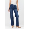image:imageDEAR JOHN Margot Mid Rise Straight Leg Jeans for Women Full Length Clean HemLocket