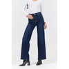 image:imageDEAR JOHN Margot Mid Rise Straight Leg Jeans for Women Full Length Clean HemPierce Wash