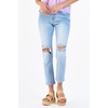 image:imageDEAR JOHN Aiden Skinny Jeans Womens Mid Rise Ankle Slim Skinny Comfort Stretch DenimHavana