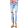 image:imageDEAR JOHN Aiden Skinny Jeans Womens Mid Rise Ankle Slim Skinny Comfort Stretch DenimHavana