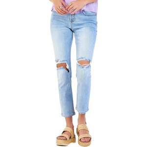 image:imageDEAR JOHN Aiden Skinny Jeans Womens Mid Rise Ankle Slim Skinny Comfort Stretch DenimHavana